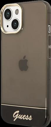 Produktbild Guess GUHCP14SHGCOK iPhone 14 6,1" czarny/black hardcase Translucent (Apple iPhone 14, Apple iPhone 13, Apple iPhone 15)