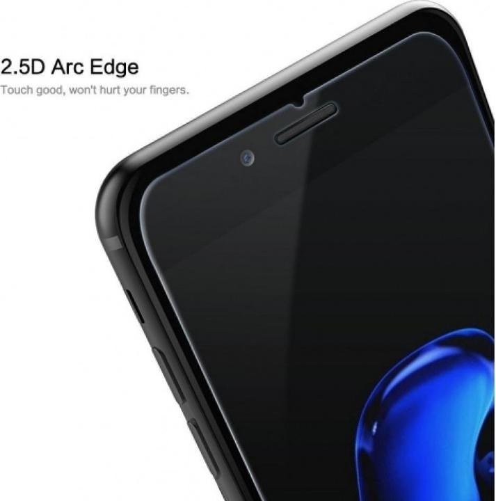Actual product image Screenguard Apple iPhone 8 Protective Glass Film Case Friendly Design (1 Piece, Apple iPhone 8)