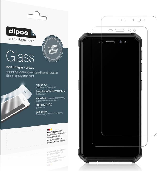 Immagine prodotto Dipos Pellicola Protettiva Anti-Shock (2 Pezzo/i, Ulefone Armor X12 Pro)