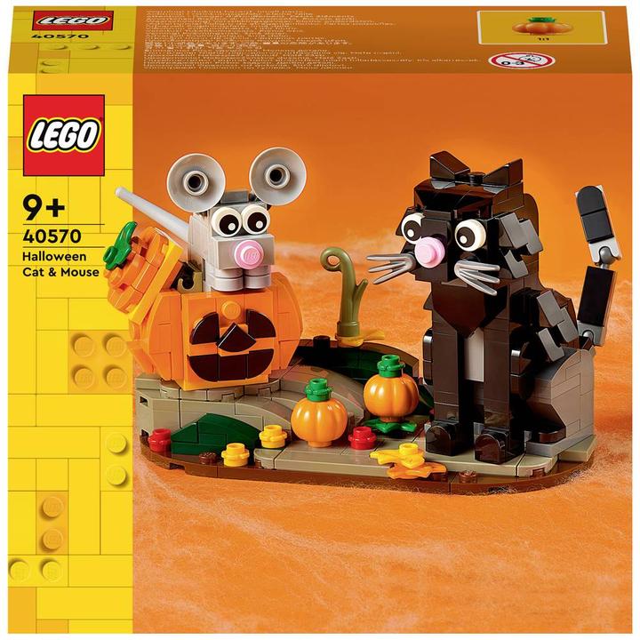Actual product image LEGO Cat and Mouse on Halloween (40570, LEGO Icons)