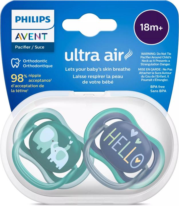 Actual product image Philips Avent ultra air (2 x, from 18 m.)