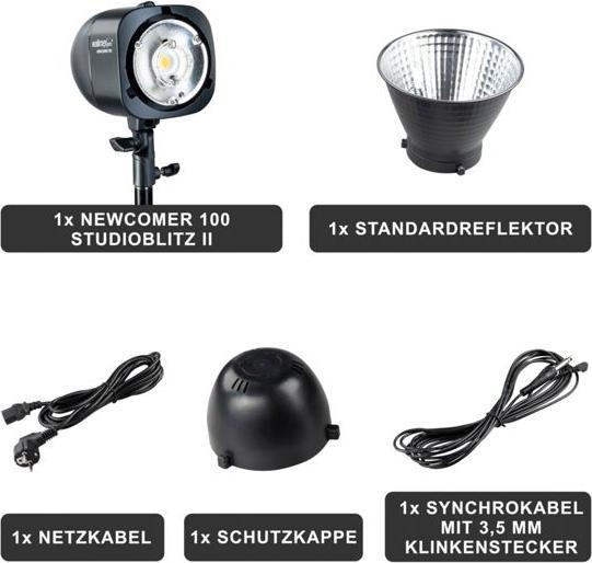 Immagine prodotto Walimex pro Newcomer 100 Studio Flash II (100 W, Testa flash)