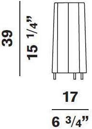 Produktbild Panzeri Design Alvi 40 (E27)