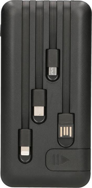 Actual product image Extralink EX.19607 power bank Lithium Polymer (LiPo) Black (10000 mAh, 10 W, 37 Wh)
