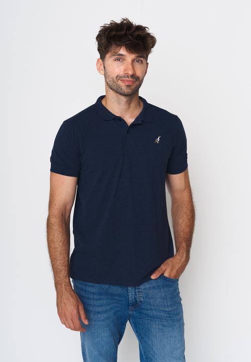 Actual product image Greenbomb Animal Seagull Strike Polo (S)