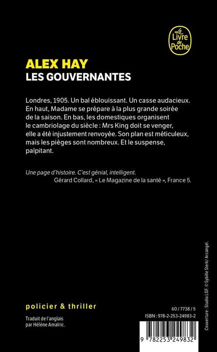 Image du produit Les gouvernantes (Français, Hay Alex, 2024)