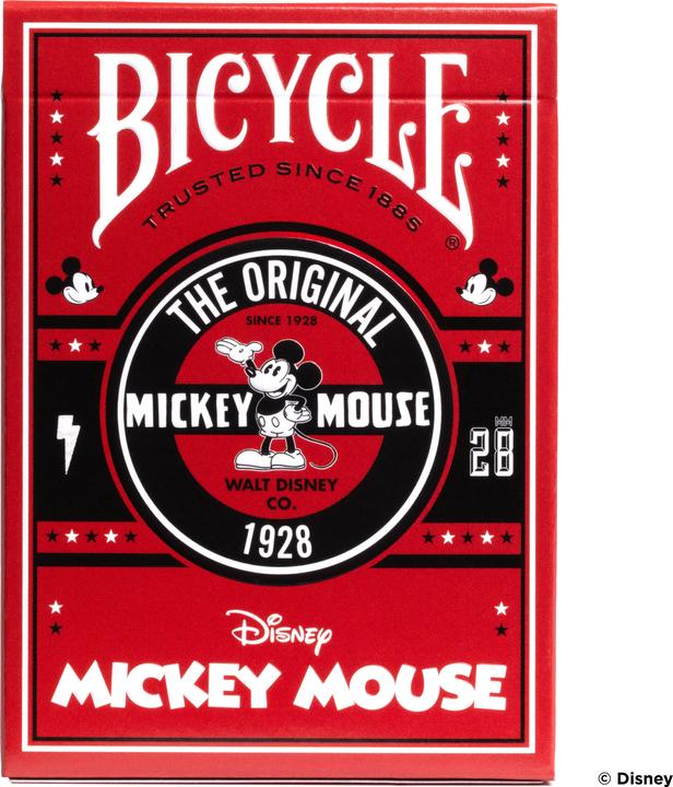 Actual product image Bicycle Classic Mickey (English)
