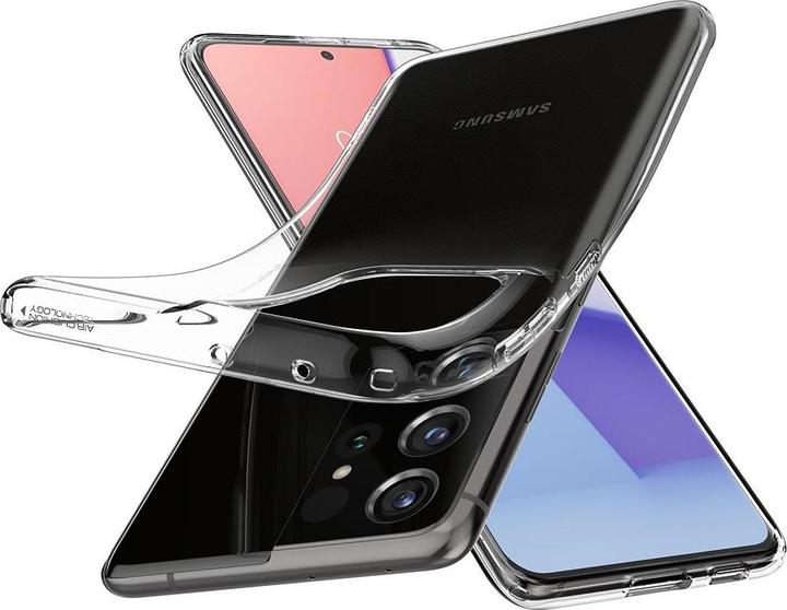Actual product image Spigen Liquid Crystal (Samsung Galaxy S21 Ultra 5G)