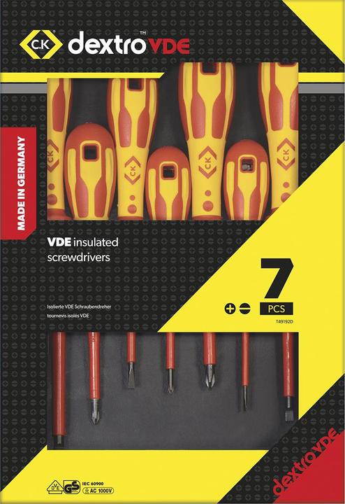 Image du produit C.K Magma T49192D - Dextro VDE S/Driver SLP/PH Set (Recouvrement cruciforme Phillipps (PH))