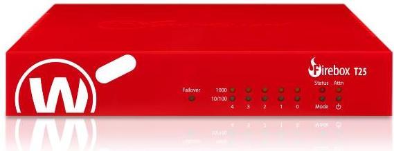 Produktbild Watchguard WGT Firebox T25 +1Y Basic Security Suite