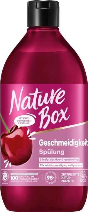 Produktbild Nature Box Geschmeidigkeit Spülung Kirsch-Öl 385 ml (385 ml)
