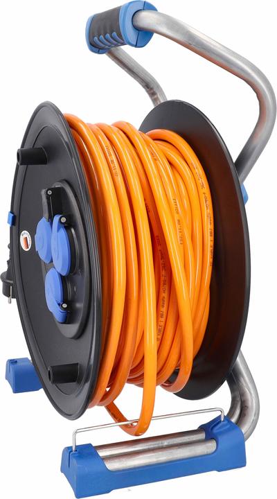 Actual product image As - Schwabe Plastic cable reel with USB (40 m, 2.50 mm²)