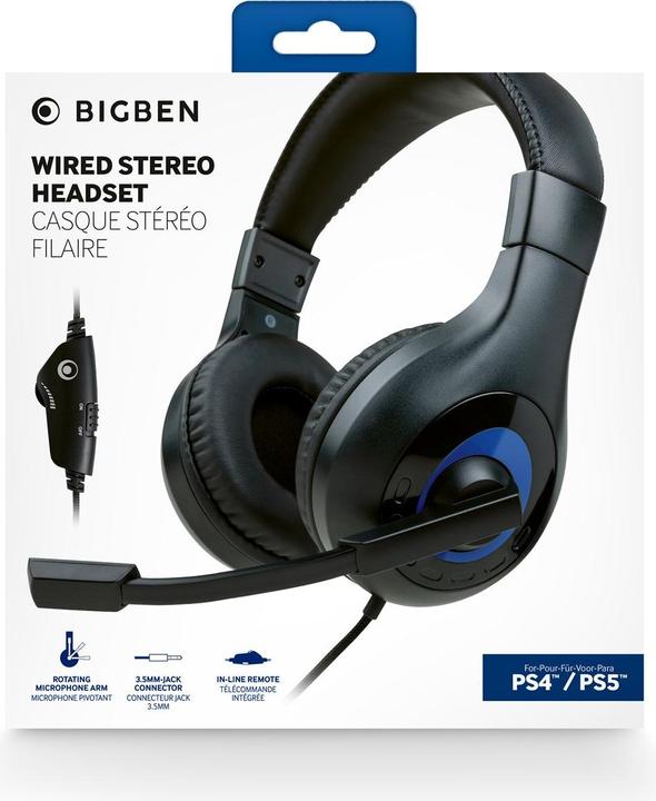 Immagine prodotto Nacon Gaming Cuffie da gioco stereo V1 (Cablato)