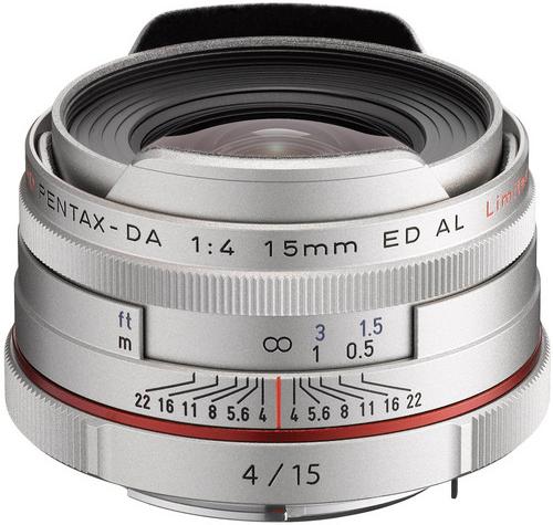 Actual product image Pentax DA 15mm, f/4.0 ED AL Limited (Pentax K, APS-C / DX)