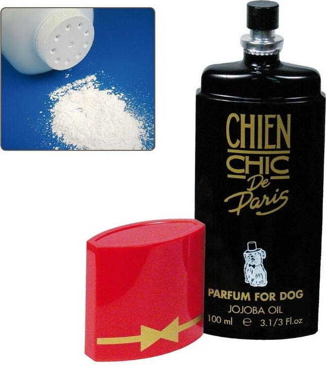 Chien Chic Parfüm für Haustiere Hund Talkum-Puder (100 ml) (Eau de Parfum, 100 ml)