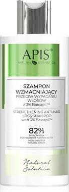 Apis Natural Cosmetics Apis Strengthening Shampoo Against Hair Loss With 3% Baicapil 300Ml (300 ml, Flüssiges Shampoo)