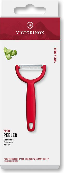 Actual product image Victorinox Ypso Peeler, serrated, double-edge, red