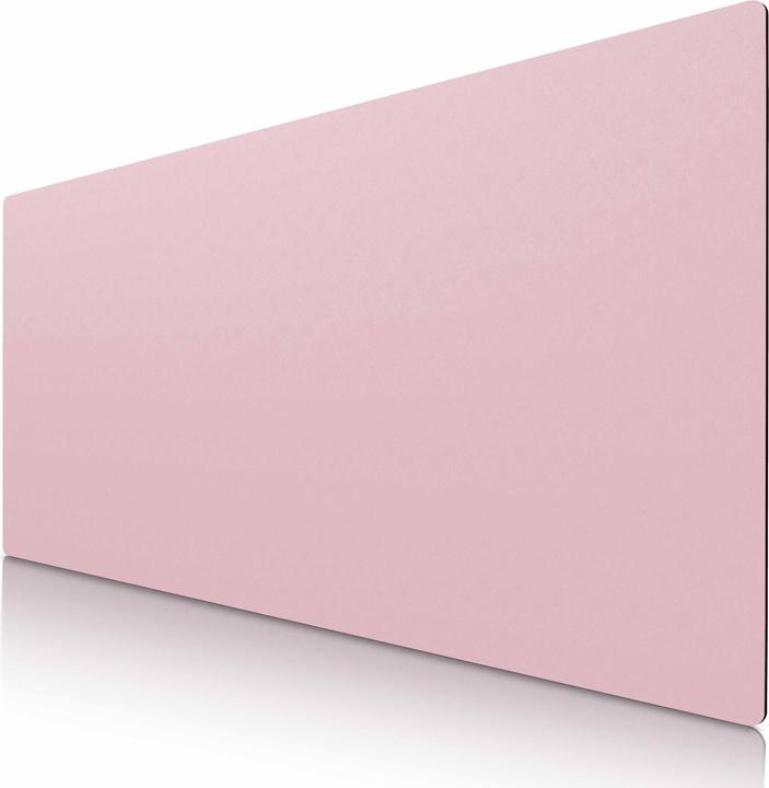 CSL Mauspad, Mausmatte XXL, Elegante Leder Optik, Schreibtischunterlage 900 x 400 mm, rose (XXL)