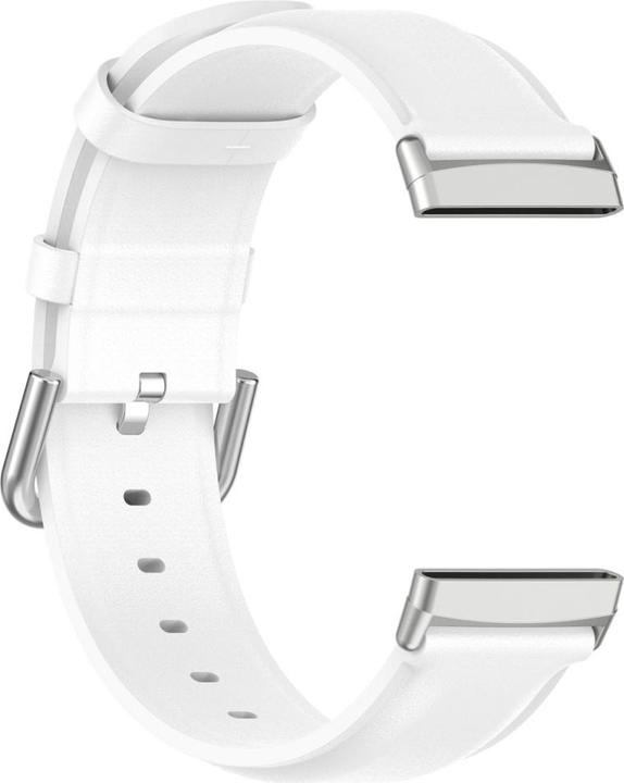 Produktbild Cover-Discount Fitbit Versa 3 / Sense - Lederarmband weiss