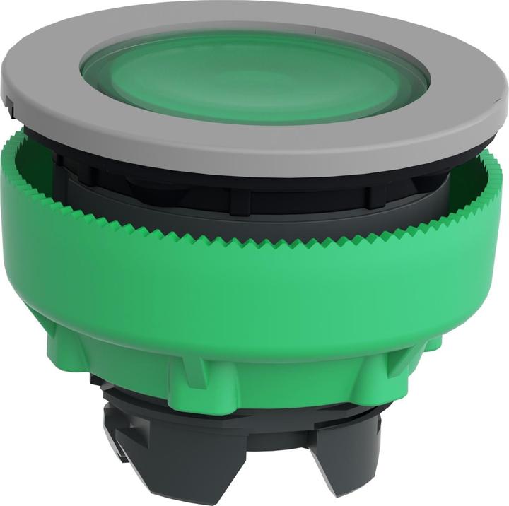 Actual product image Schneider Electric Push-button, front, plastic, for ZB5FA38C0