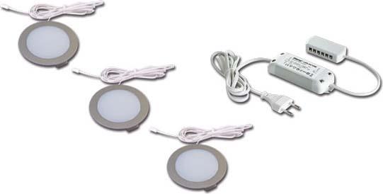 Produktbild Hera 3er-Set LED-Einbauleuchte 4W ww eds +LED24/ 61056303002