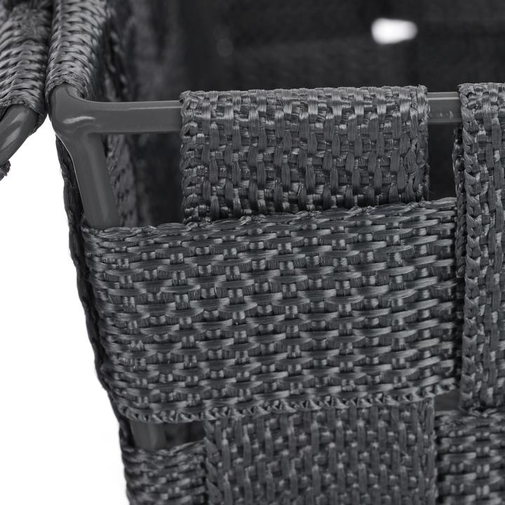 Actual product image Relaxdays Storage Basket, Lidded (1 x, 19.5 x 14.5 x 10.5 cm)
