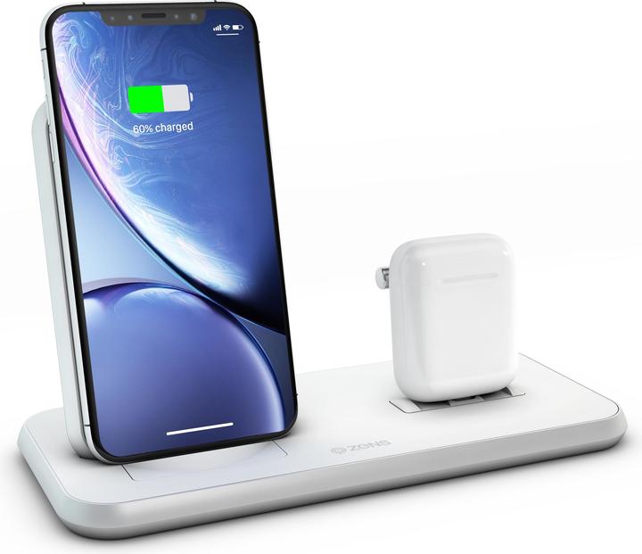 Immagine prodotto Zens Alluminio doppio caricatore senza fili + dock (20 W)