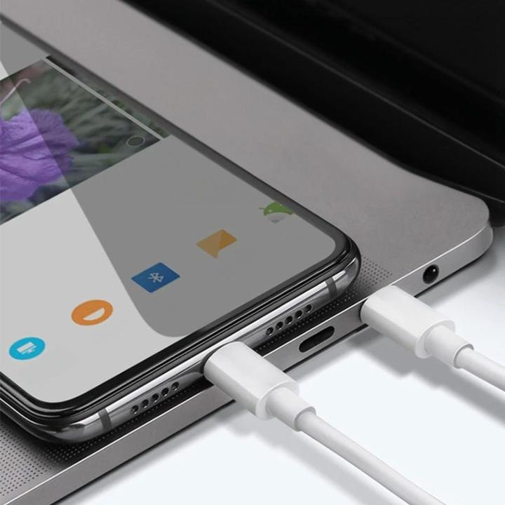 Produktbild Hermex USB-C zu USB-C Schnellladekabel 2m Datenkabel (2 m, USB 2.0)