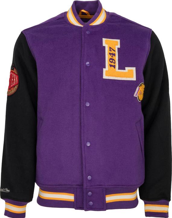 Mitchell & Ness M&N Legacy Varsity Wool Jacke - NBA Los Angeles Lakers - M (M)