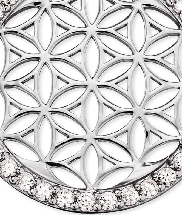 Immagine prodotto Engelsrufer Collana di equilibrio Fiore della vita (Argento 925 rodiato, Argento rodiato, 50 cm)