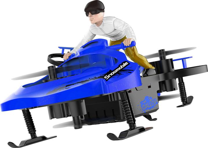 Actual product image Amewi Extreme Air Cycle Drone RTF blue/yellow incl. control wristband (7 min)