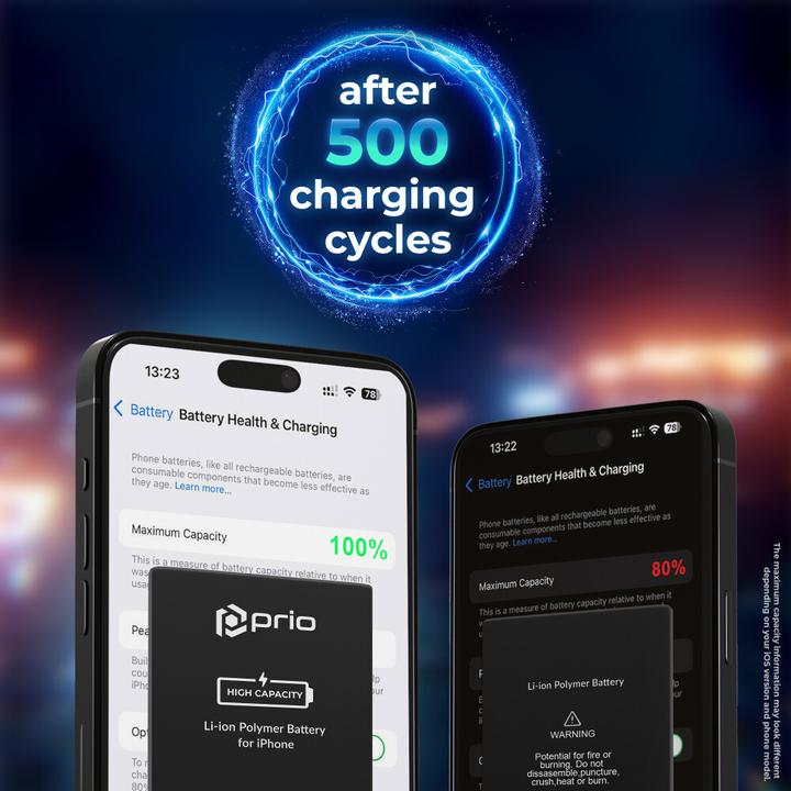 Produktbild prio Hochleistungsakku für iPhone SE (2020) (2200 mAh) - Universal APN -
