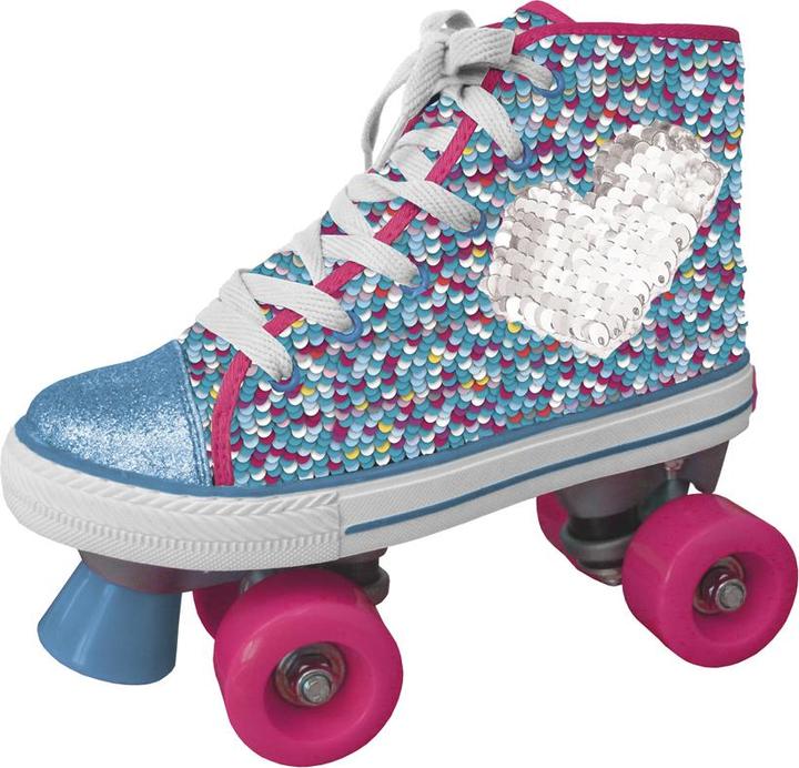 Actual product image Power Play Disney Frost 2 Side-by-Side Roller Skates Size 33-34 (33, 33.5, 34)