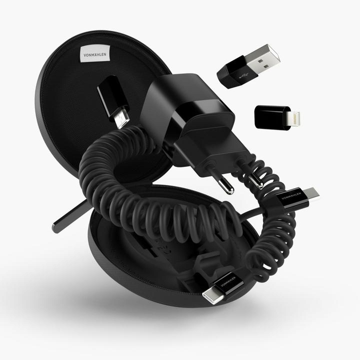 Produktbild Vonmählen Allroundo GaN All-in-One Ladekabel + 33 W USB C Charger (30 W)