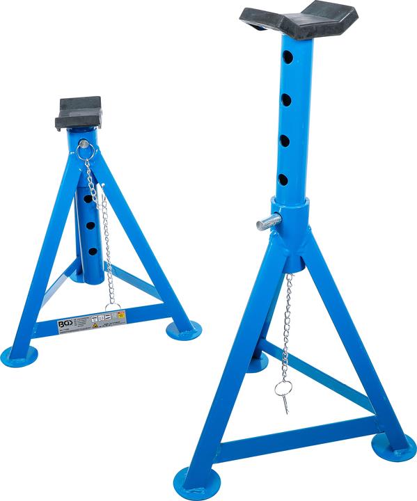 Image du produit BGS Chandelles | Capacité de charge 3000 kg / paire | Course 335 - 500 mm | 1 paire