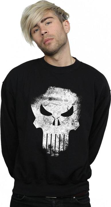 Immagine prodotto The Punisher Distrressed Skull Felpa Uomo (L)