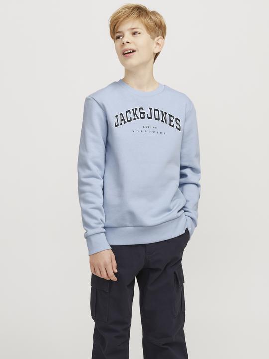 Actual product image Jack & Jones Jjecaleb Varsity Sweat Crew Neck Sn Jnr (164)