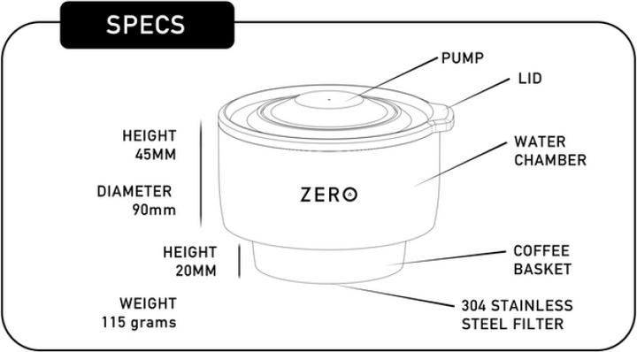 Actual product image ZERO Coffee-Press | To-Go