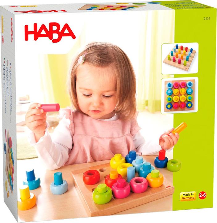 Produktbild Haba Steckspiel Farbkringel