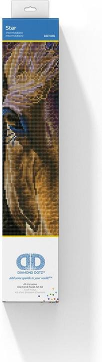 Actual product image Diamond Dotz Diamond Painting Pferd braun
