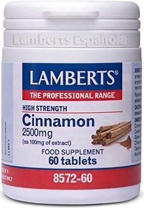 Produktbild Lamberts Zimt 2500mg 60 Tabletten