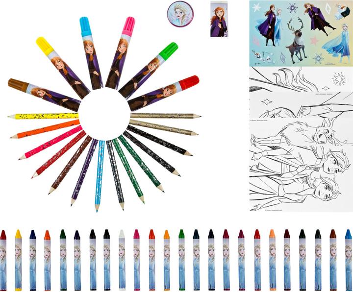 Immagine prodotto Undercover Valigetta da colorare Frozen 51 pezzi