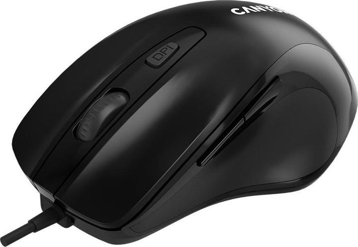 Produktbild Canyon Computer mouse mouse M-6 Wired Black (Kabellos)