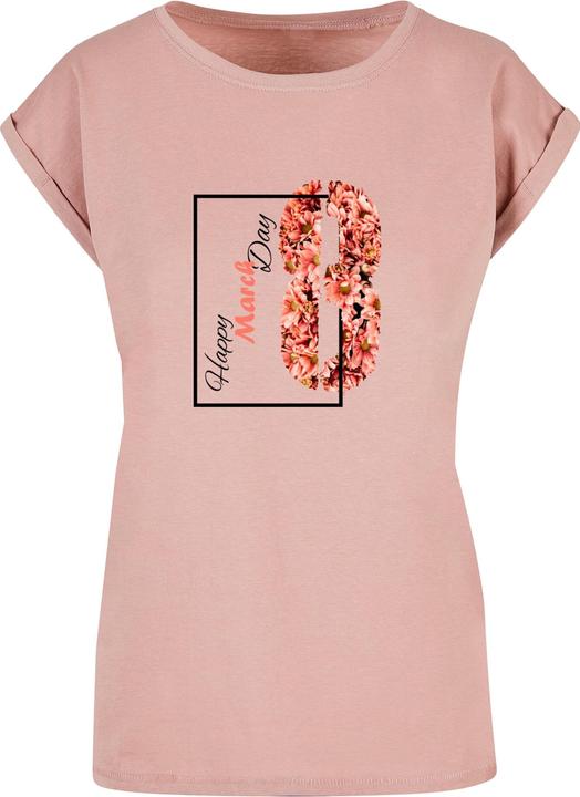 Immagine prodotto Merchcode Donna WD - Maglietta con spalla estesa Happy March Day - 116989 (L)