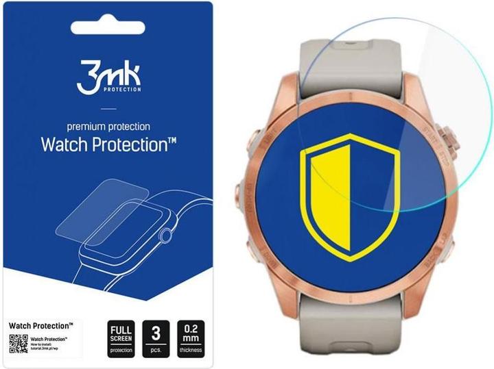 Produktbild 3MK hybrid glass Watch Protection FG for Garmin Fenix 7s