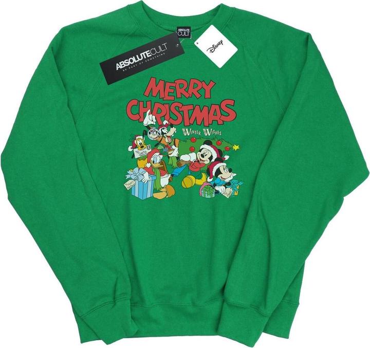 Disney Mickey And Friends Winter Wishes Sweatshirt (S)