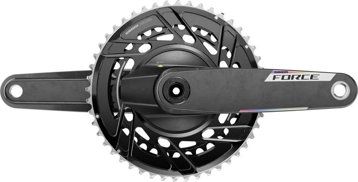 Sram Force E1 DUB DM 2x12-fach Carbon Powermeter Kurbelgarnitur (165 mm)