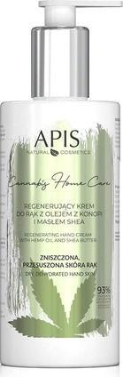Apis Natural Cosmetics Apis - Cannabis Home Care Regenerating Cream To Hand With Hemp Oil And Buttered Shea (300 ml)