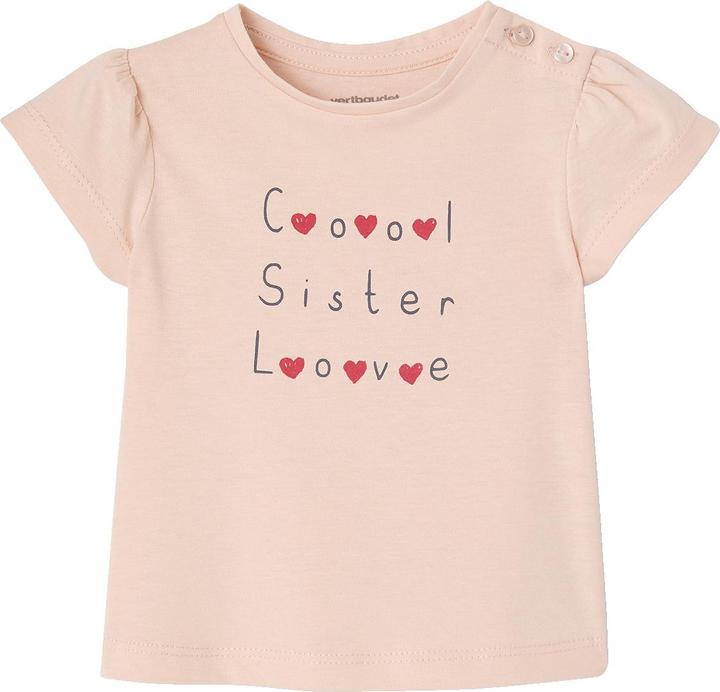 Produktbild Vertbaudet 2er-Pack Baby T-Shirts BASIC bedruckt (80)