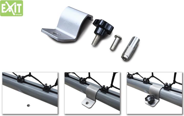 Actual product image Exit Ground anchorage (2 pieces) for paved ground